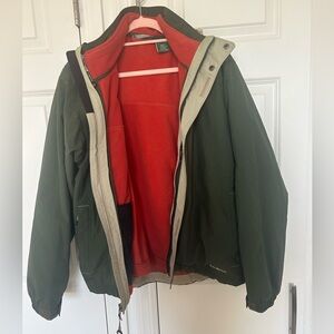 L.L.Bean Insulated Sweater Fleece 3-in-1 Jacket